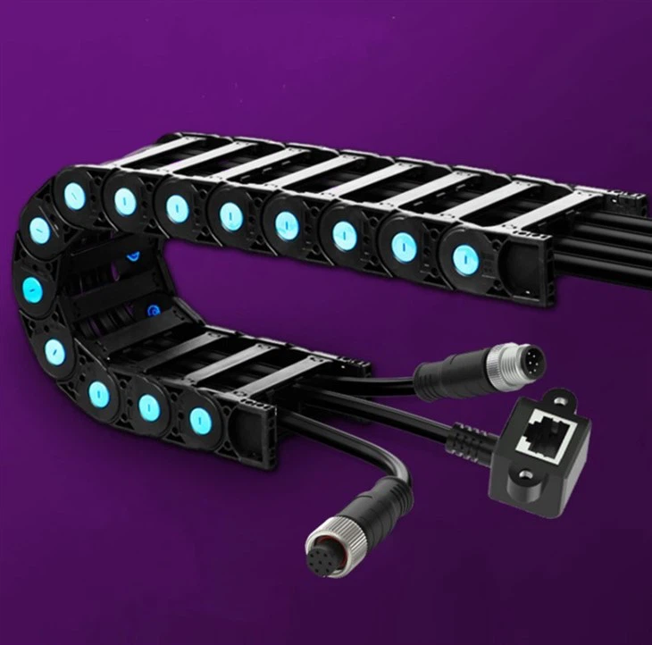 M12 To RJ45 Female RA Cable
