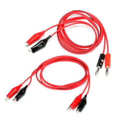 Plátano plátano al cable de clip de cocodrilo